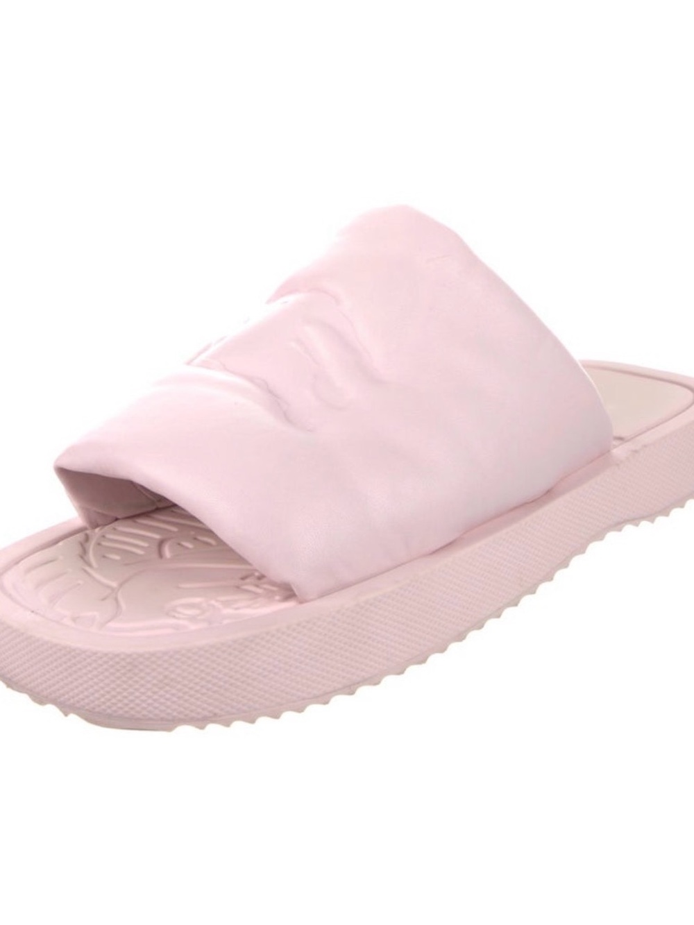 Burberry Pale Pink Padded Slide Sandals - Picture 2 of 5